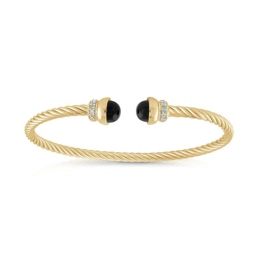 BRACELET ONYX TWIST