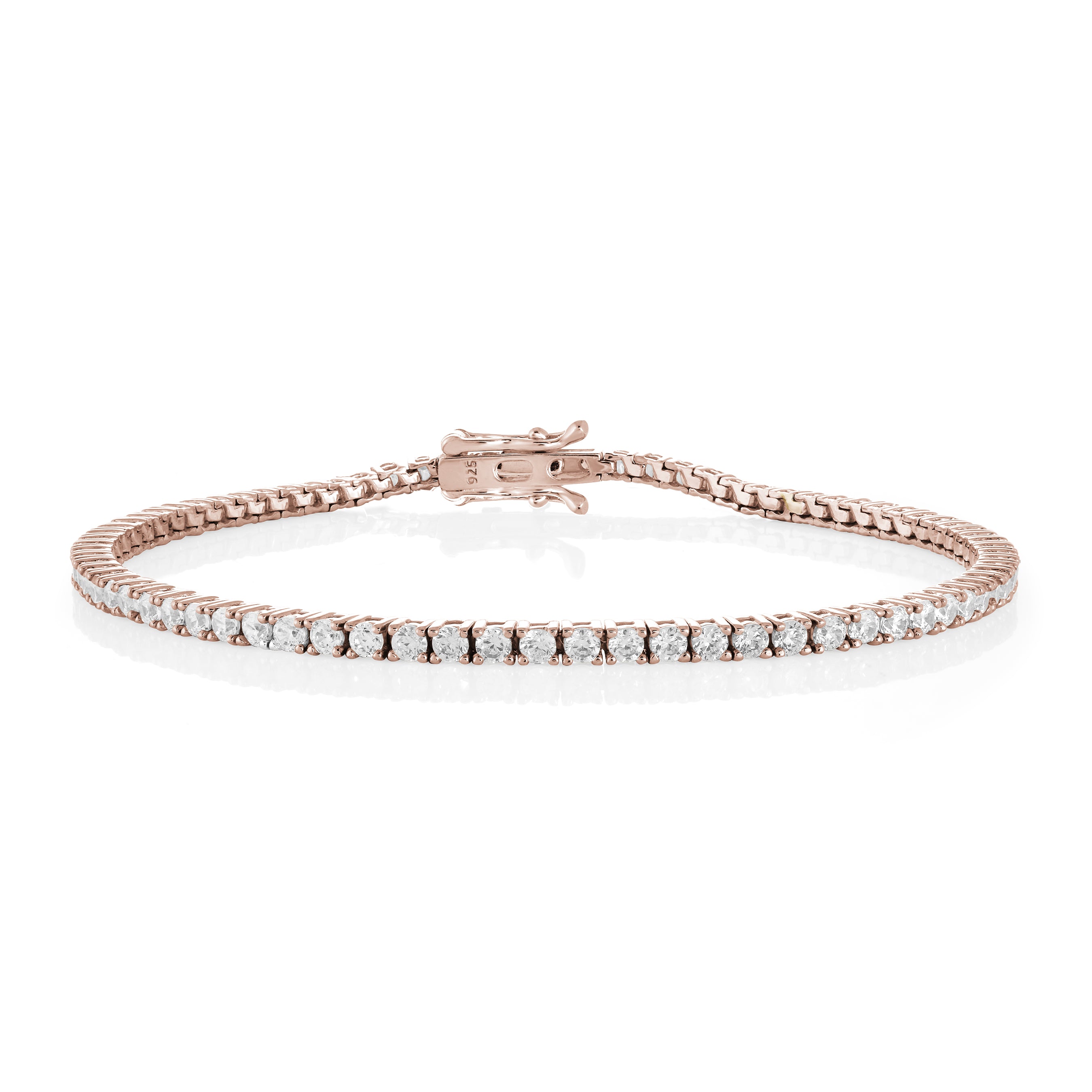 BRACELET RIVIÈRE FINE 2MM JAUNE