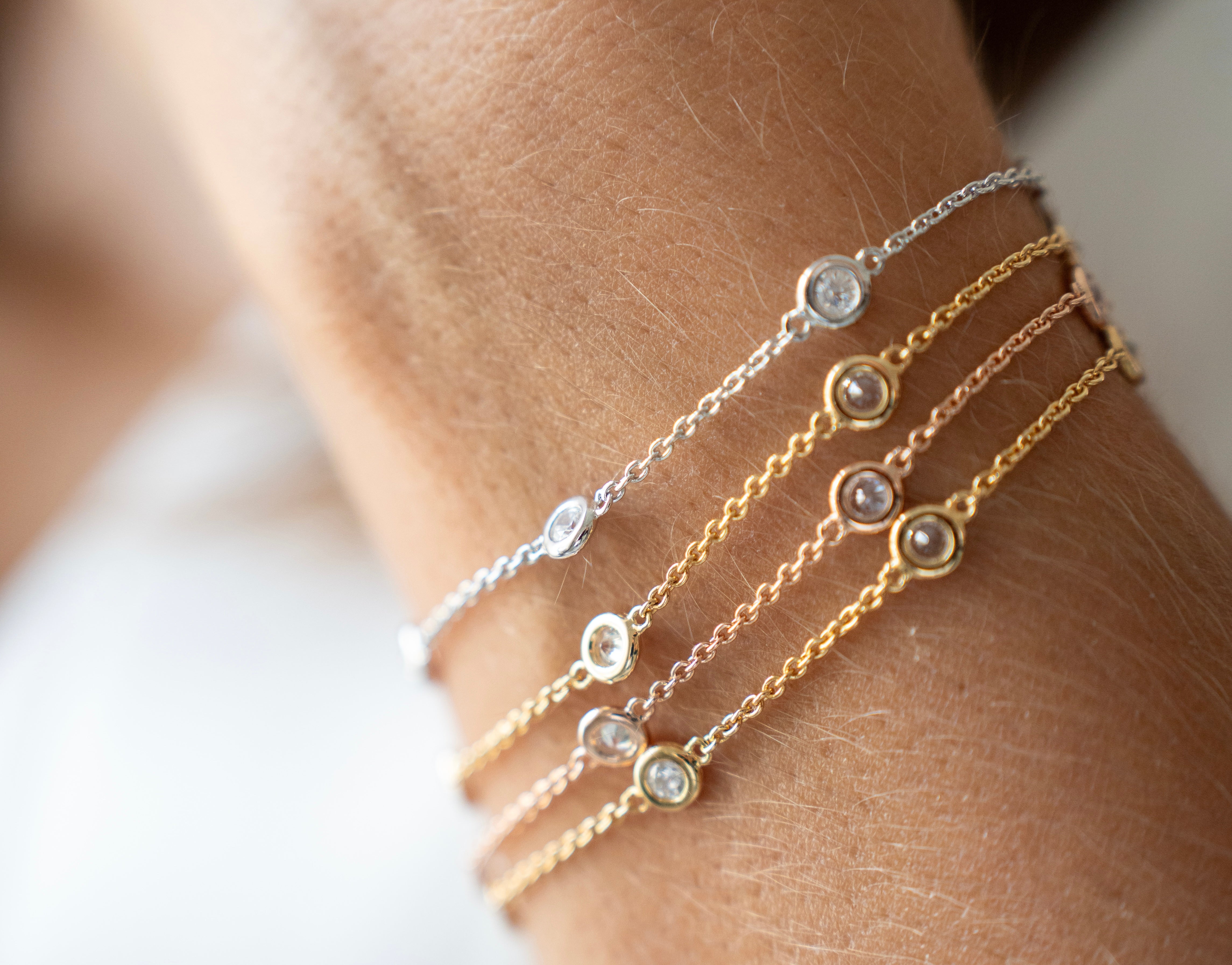 BRACELET SAUTOIR JAUNE