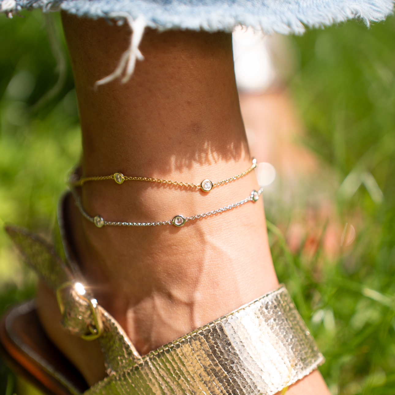 BRACELET DE CHEVILLE SAUTOIR