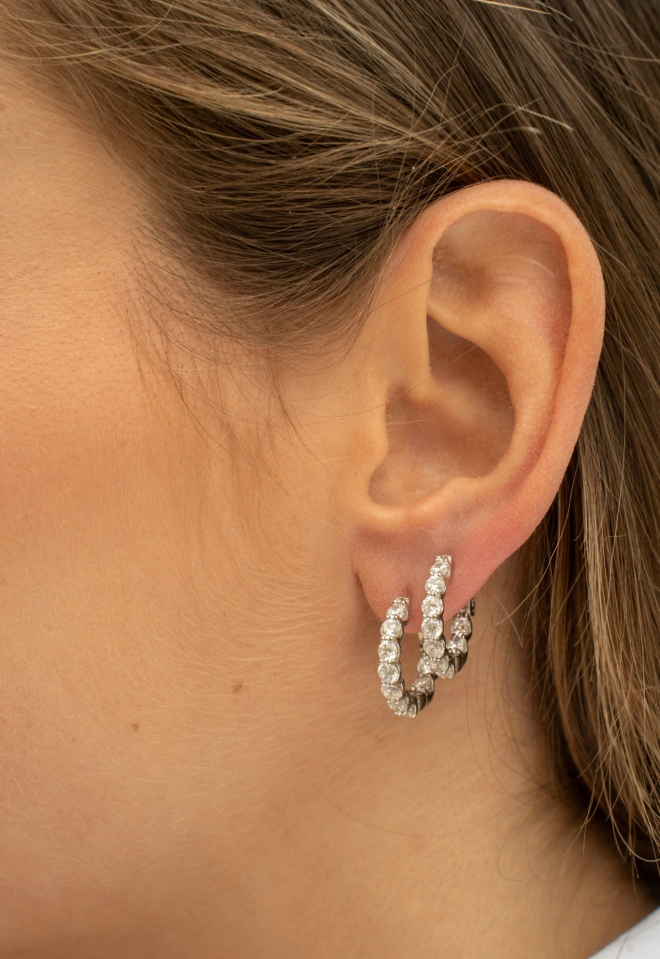PETITE CREOLE DIAMAND ROND