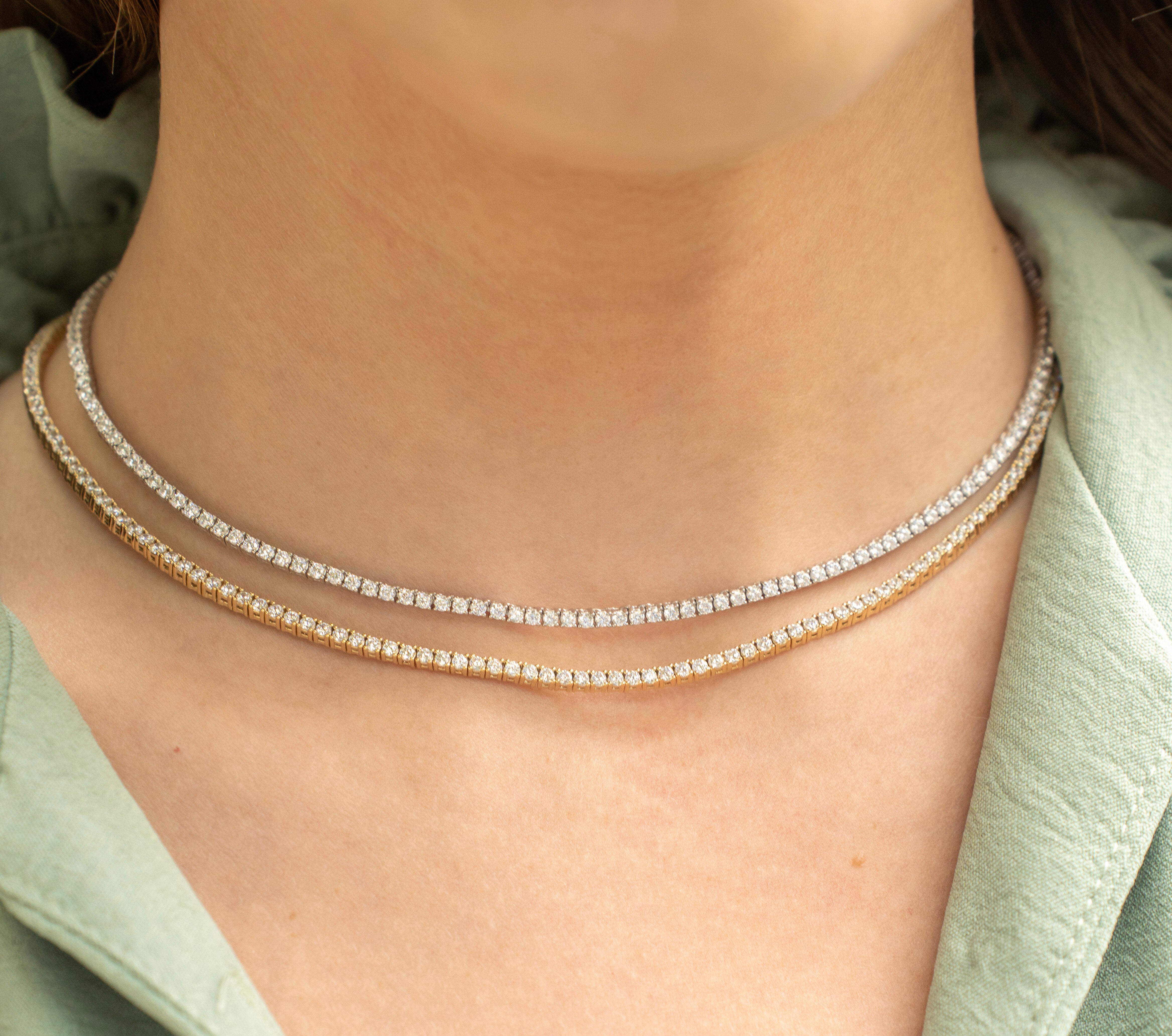 COLLIER FINE RIVIÈRE 2MM
