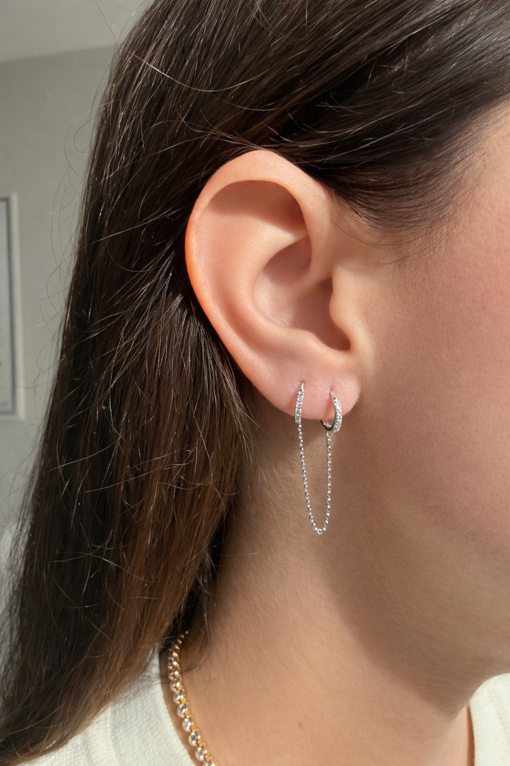 Boucle d'oreille Inséparable