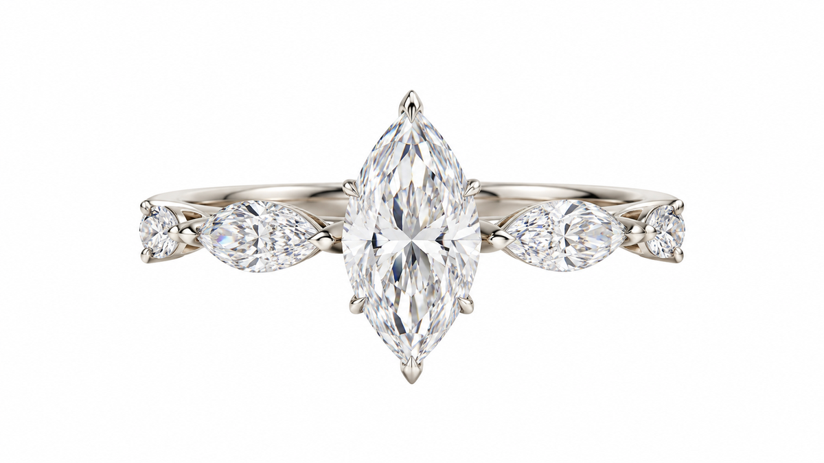 Bague marquise