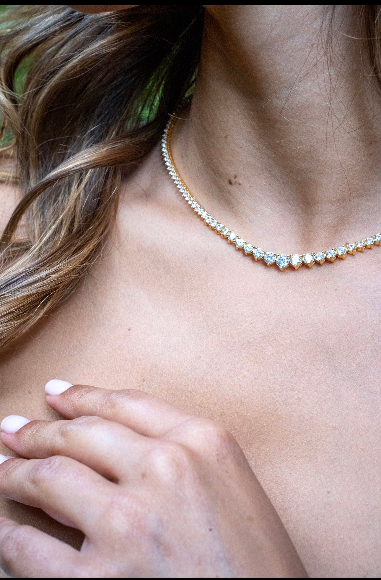 COLLIER RIVIÈRE DÉGRADÉ