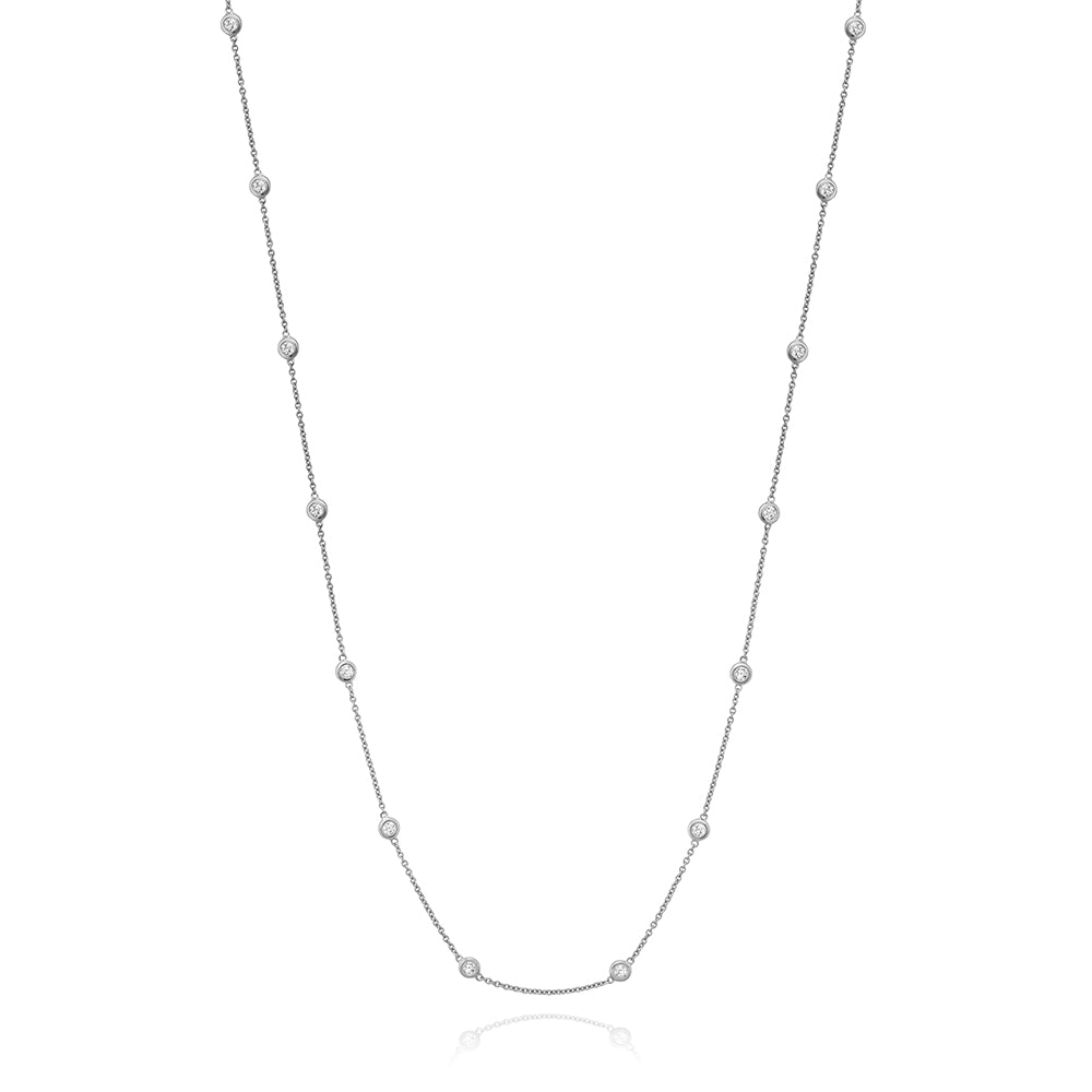 MEDIUM SAUTOIR ZIRCON