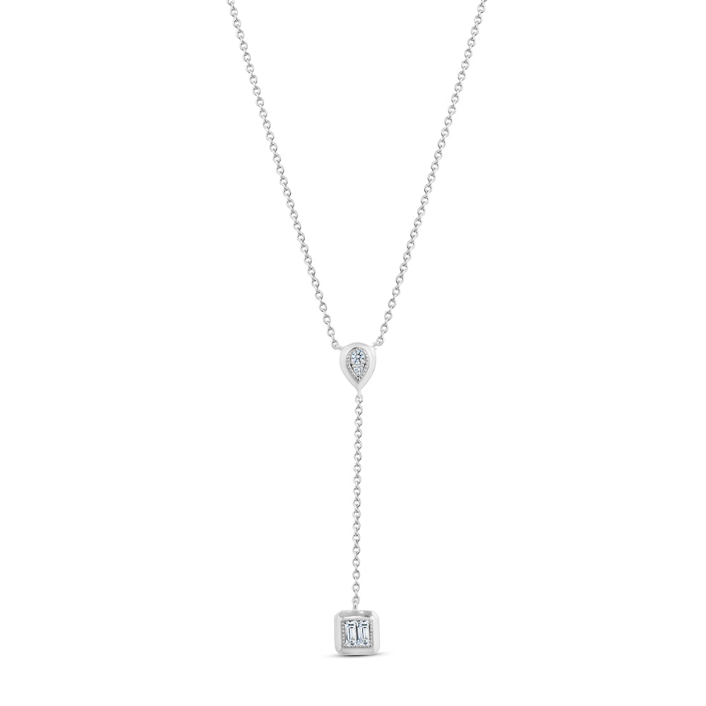 COLLIER GOUTTE DE SATIN
