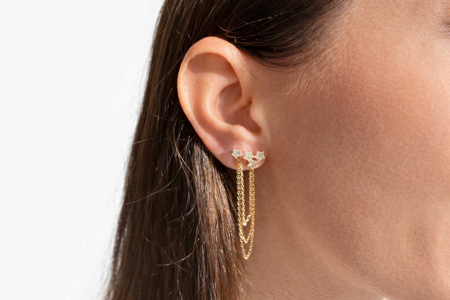 Boucle d'oreille Constellation