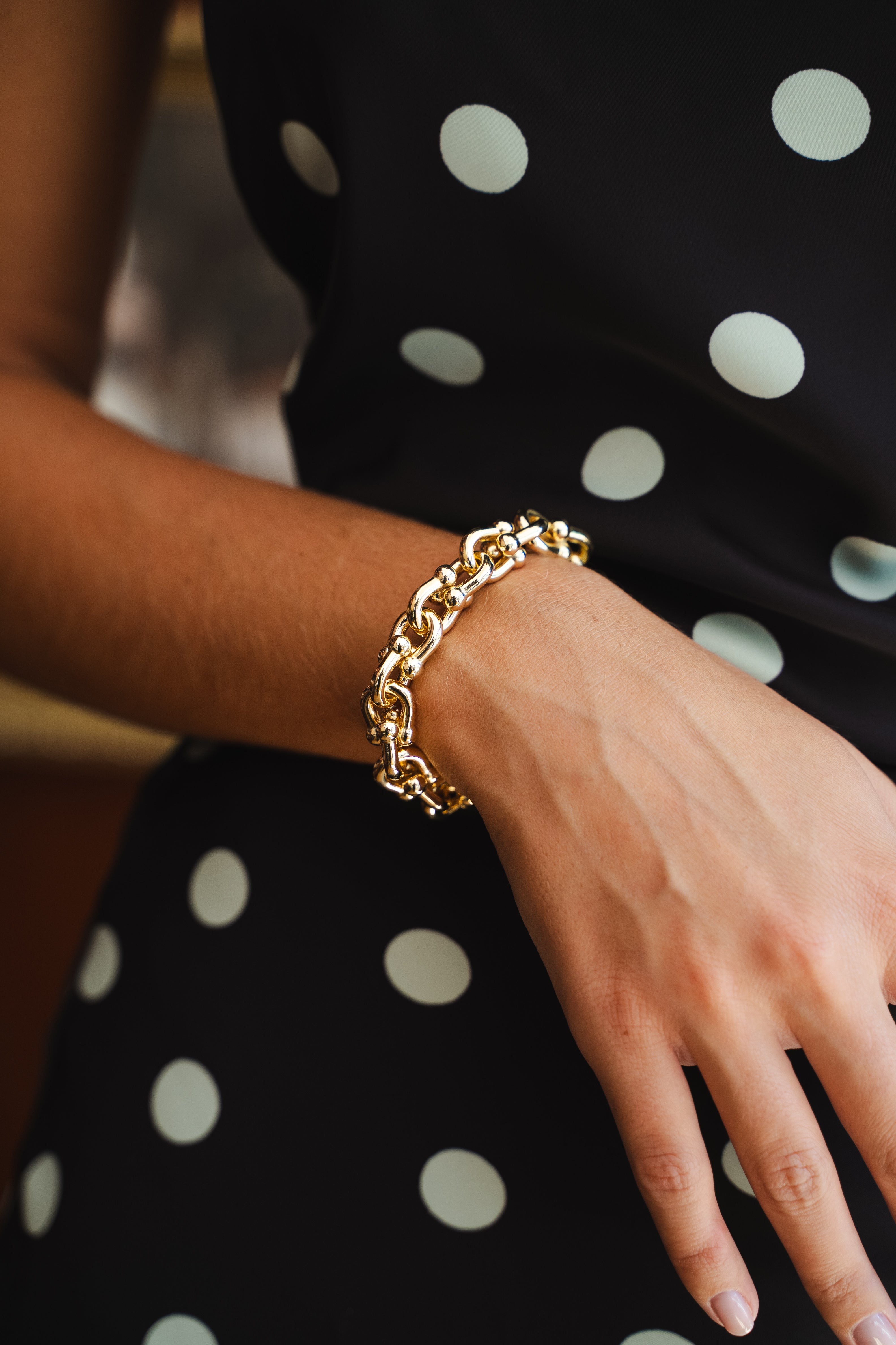 BRACELET MAILLE MARINA / LARGE