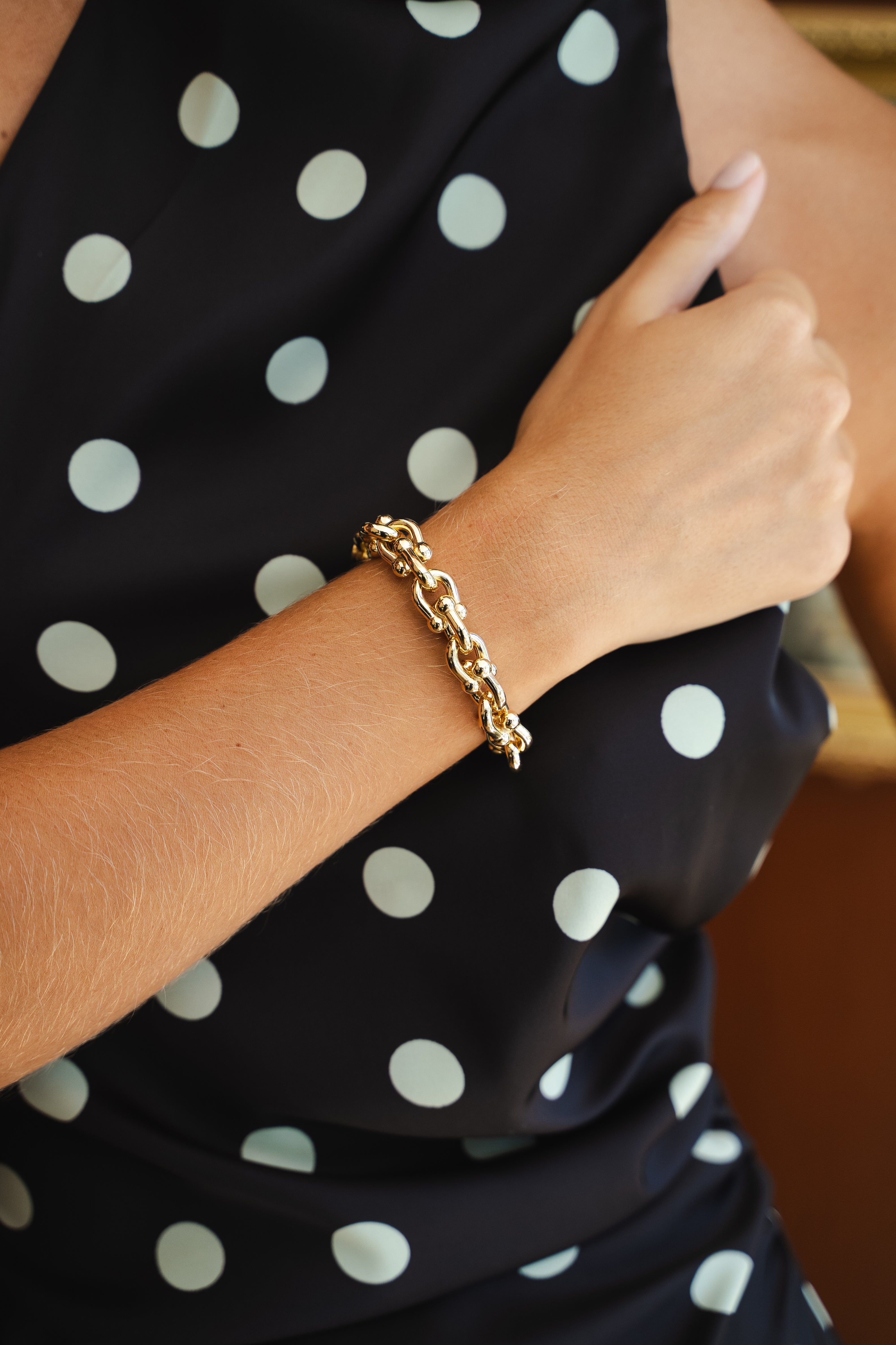 BRACELET MAILLE MARINA / LARGE