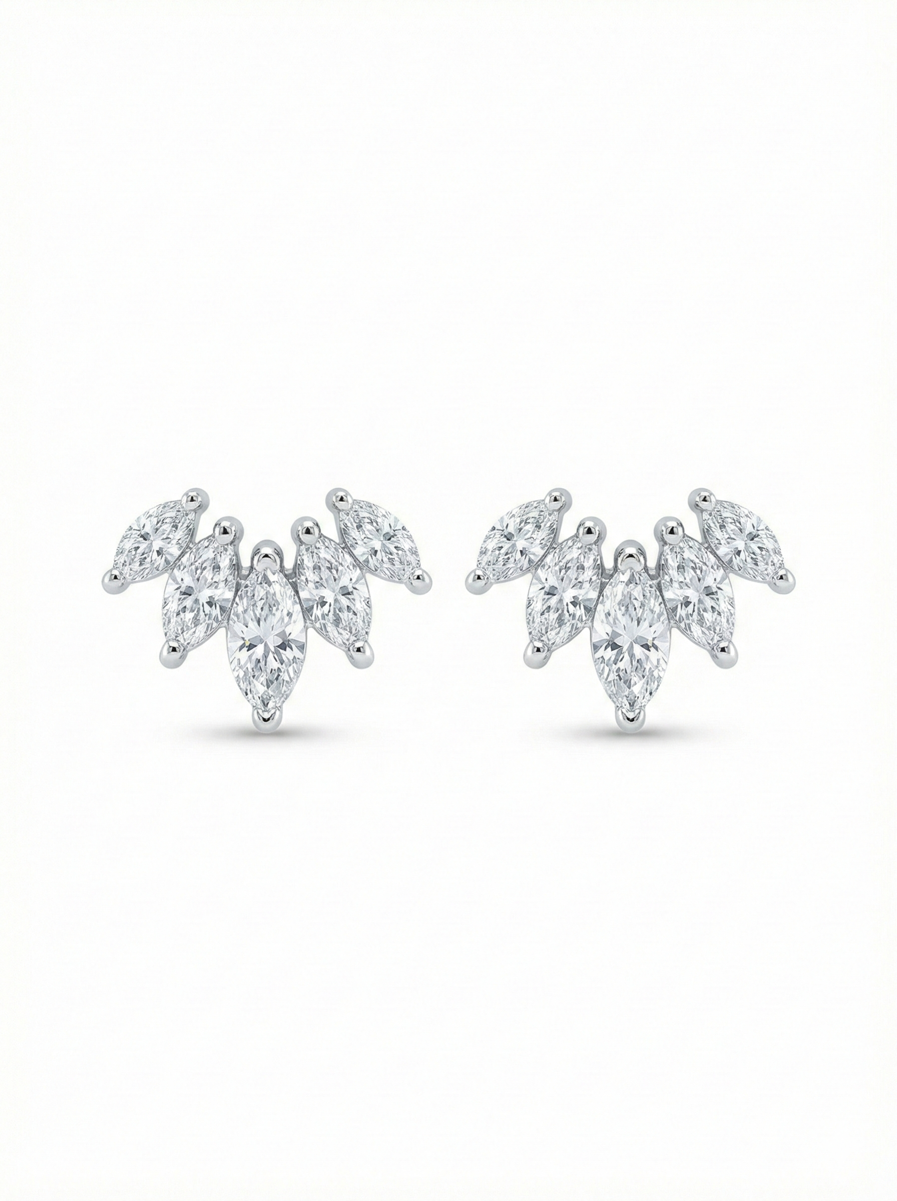 Boucles D'oreilles Couronne de Marquises