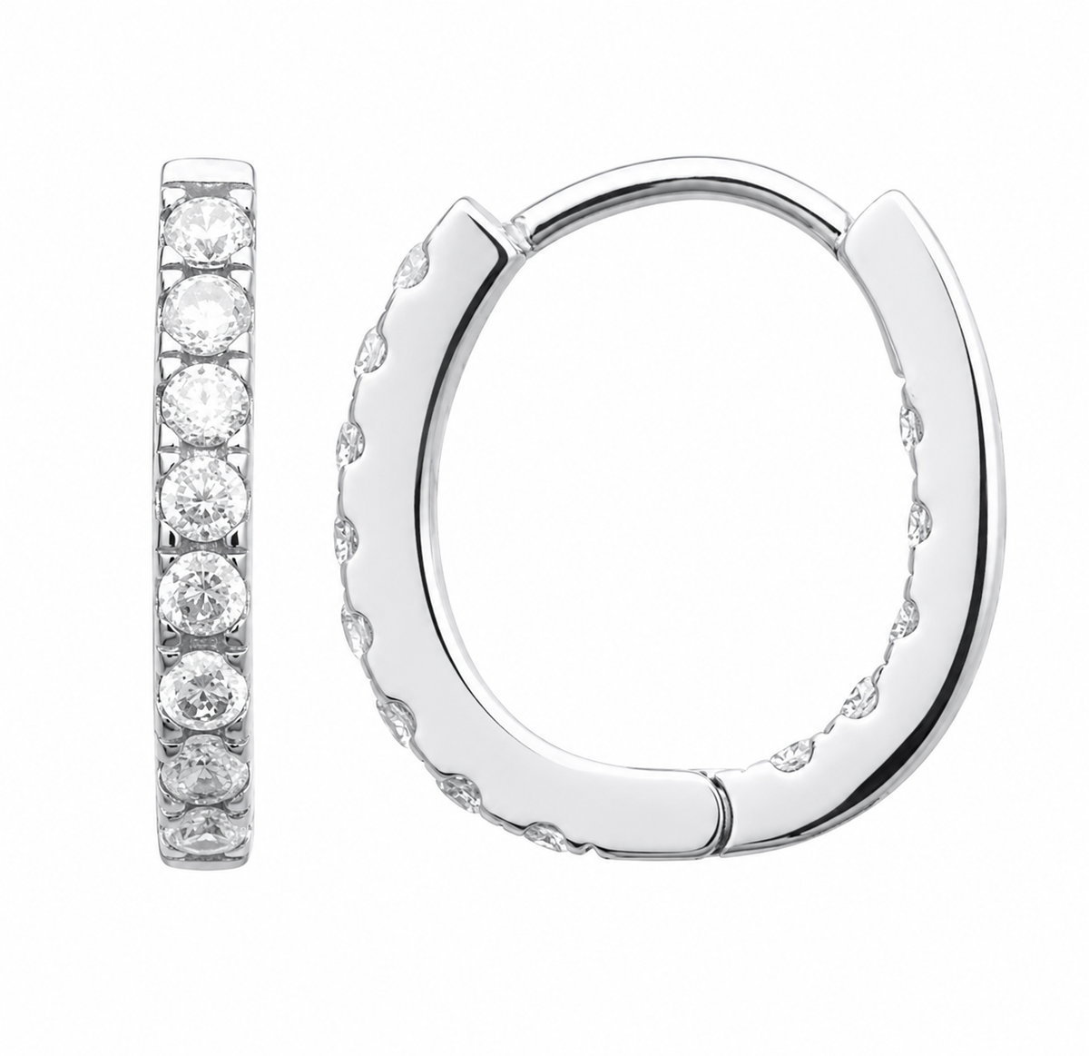 Boucles d’oreilles Ariel argent