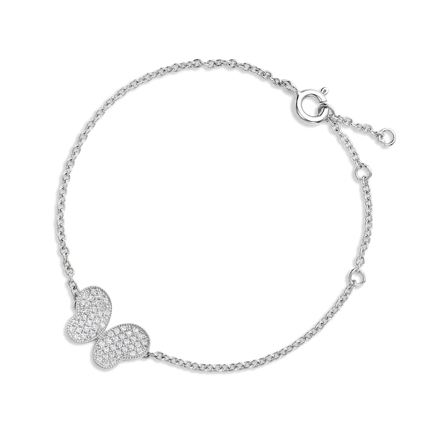 BRACELET BUTTERFLY ARGENT 925