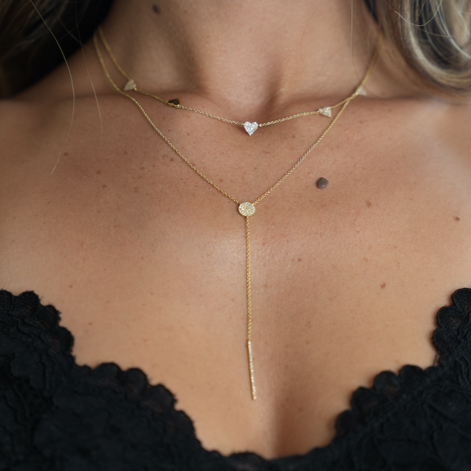 COLLIER PLONGEANT DIAMANT