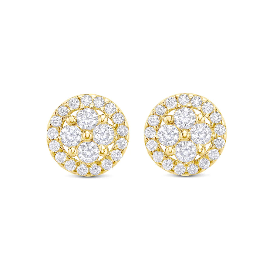 BOUCLE D'OREILLE PUCE RONDE