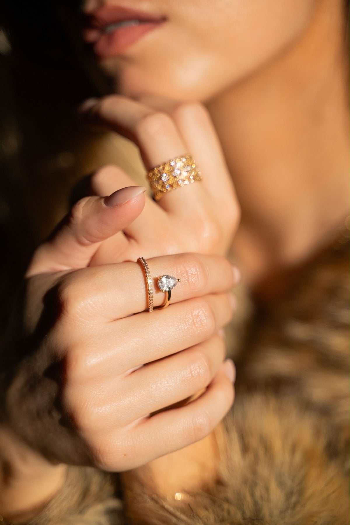Bague élégante argent