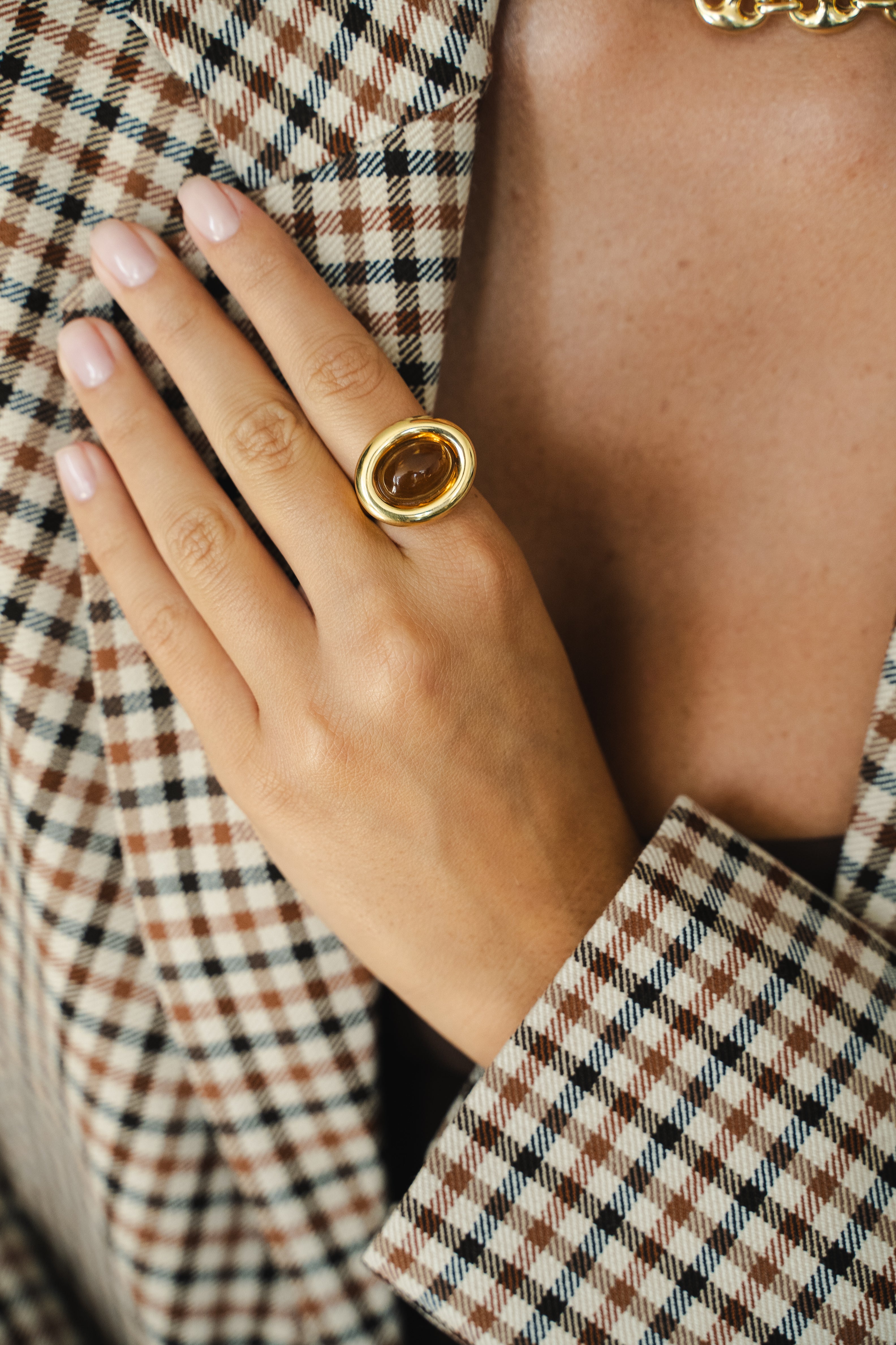BAGUE HÉRITAGE JAUNE