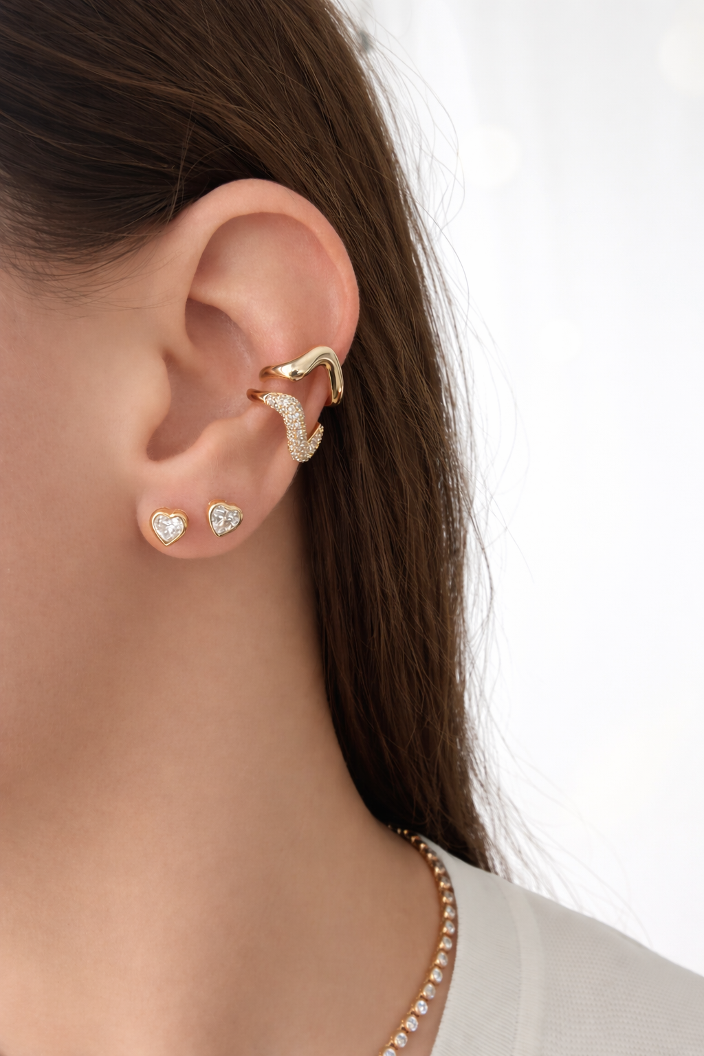 Boucles d'oreilles Minis Coeurs