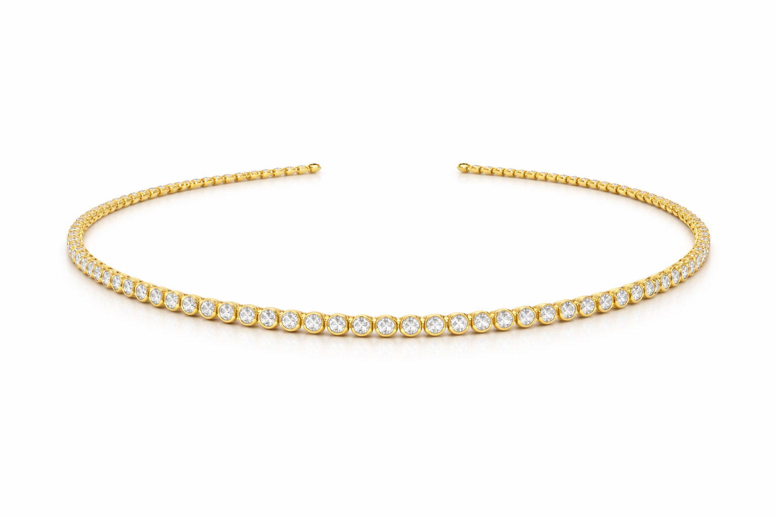 Rivière de Diamants Ronds