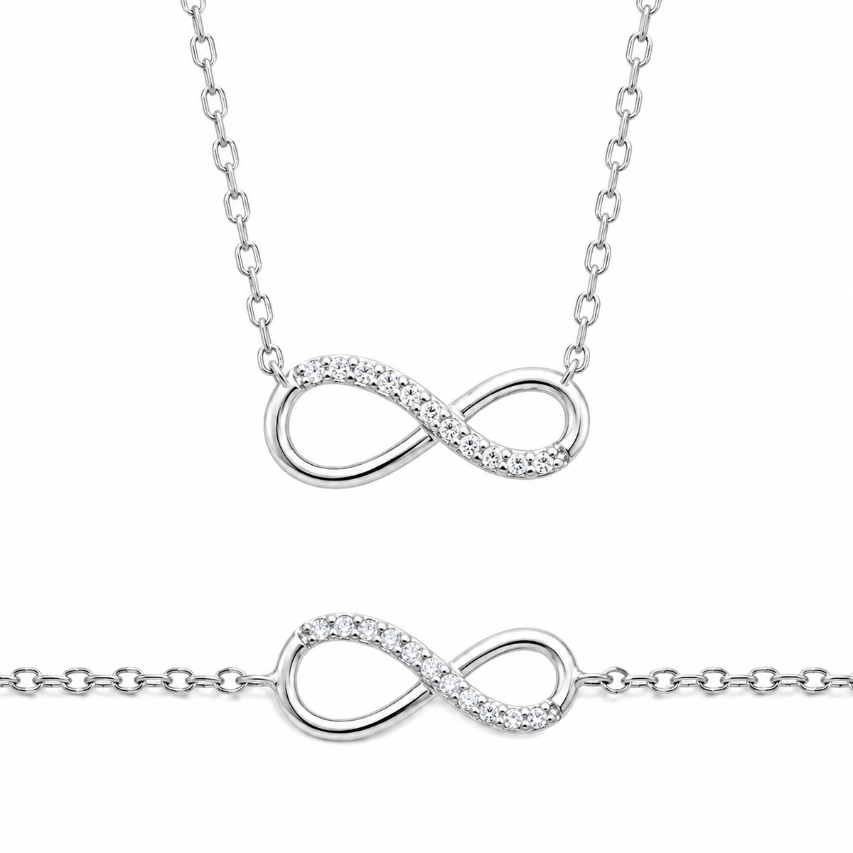 Bracelet Infinity argent