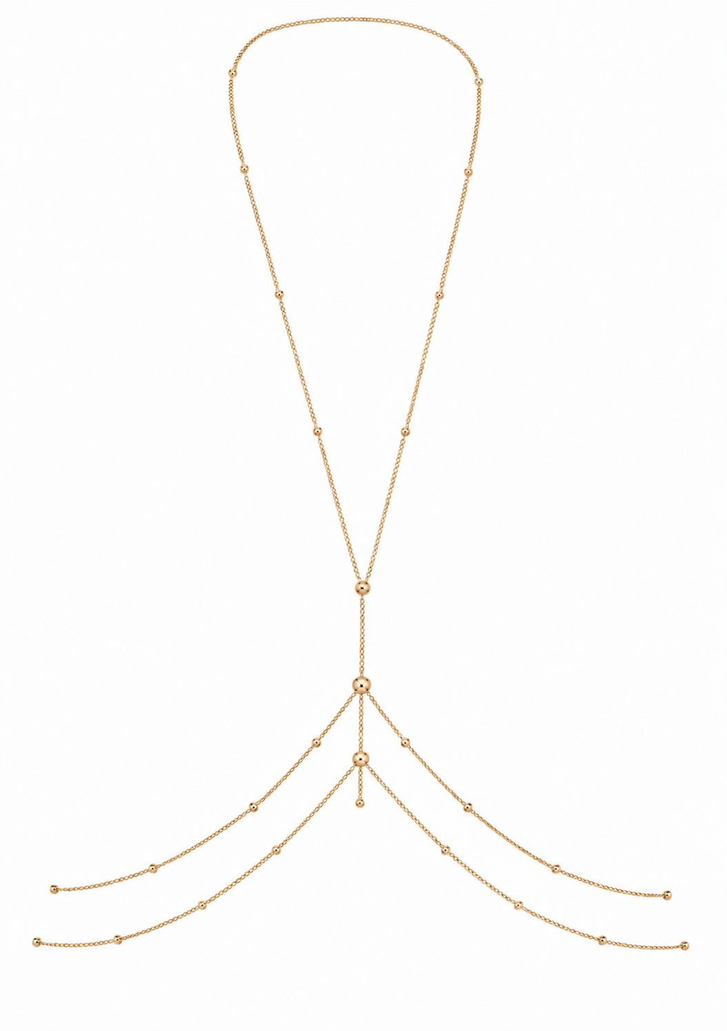 BIJOUX DE CORPS DOUBLE CHAINE