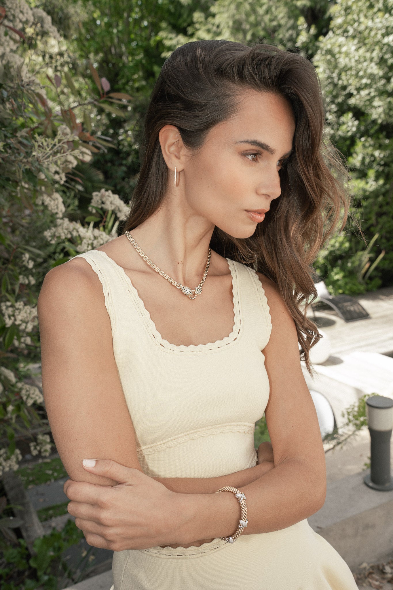 COLLIER DOUBLE PANTHÈRE