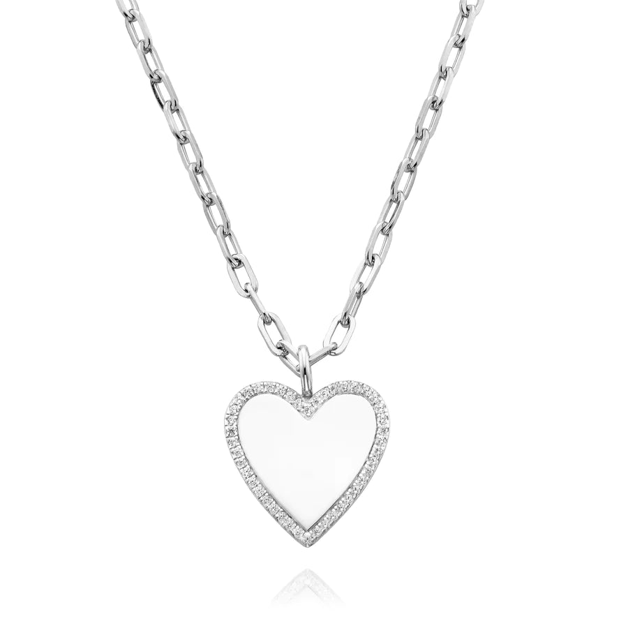 COLLIER "MON AMOUR" CŒUR PLAQUÉ OR