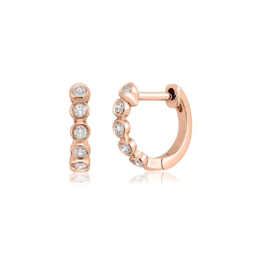 MINI ROND DIAMANTS / OR ROSE