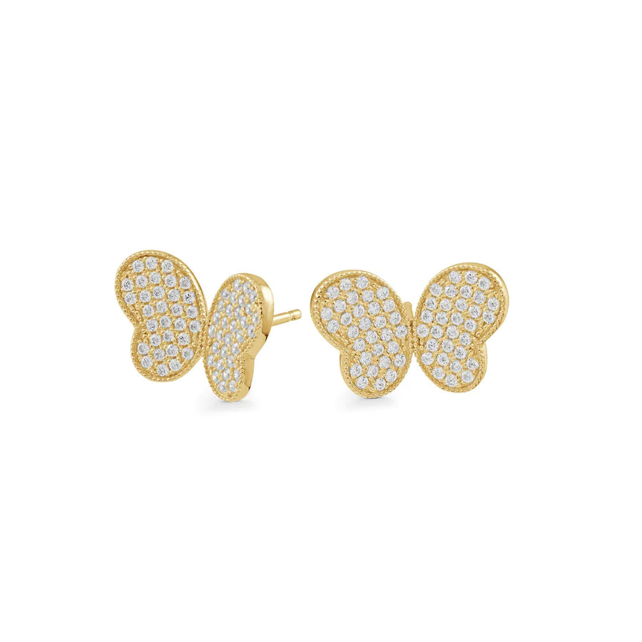 BOUCLE BUTTERFLY JAUNE