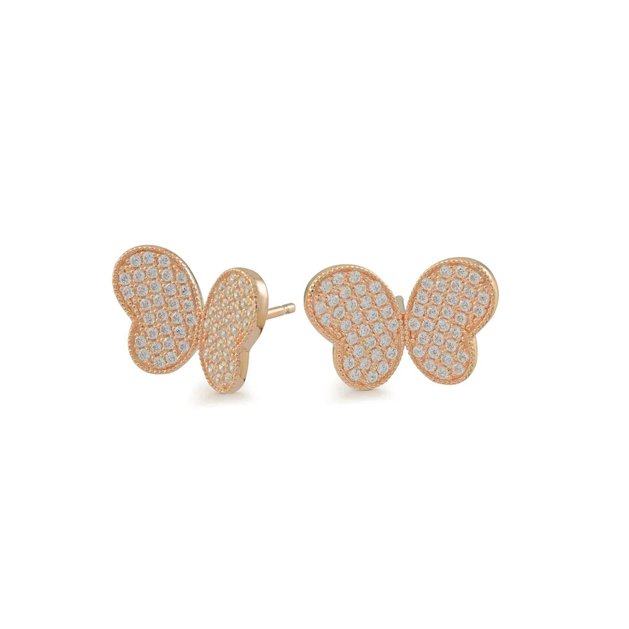 BOUCLE BUTTERFLY ROSE